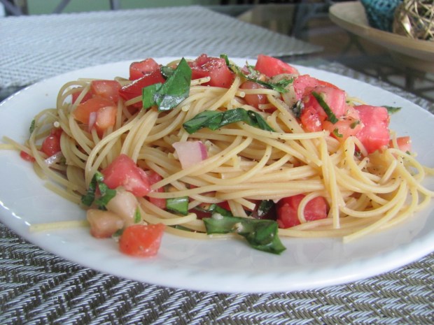 vegan italian bruschetta pasta