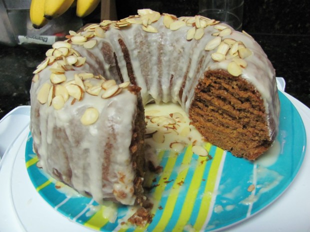 Spiced Pumpkin Bourbon Cake