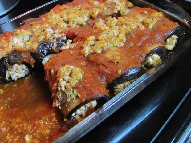 Eggplant Manicotti