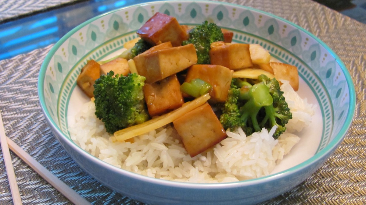 Ginger Garlic Tofu