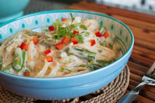 vegan raw gluten free cashew alfredo sauce